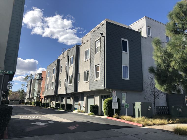 Multi-color apartments