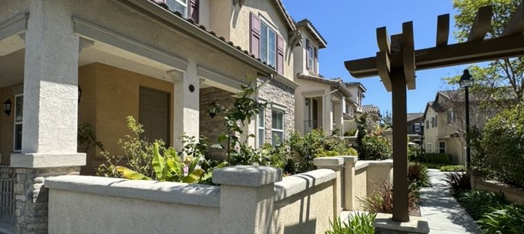 Outside of townhome